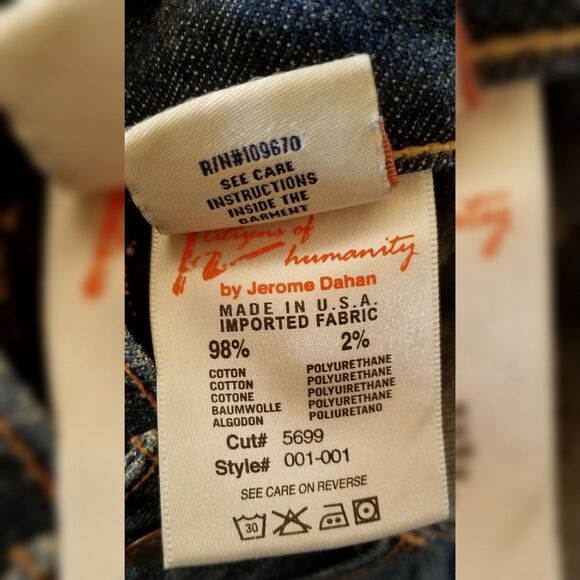 Citizens of humanity Jean's - Picture 7 of 8